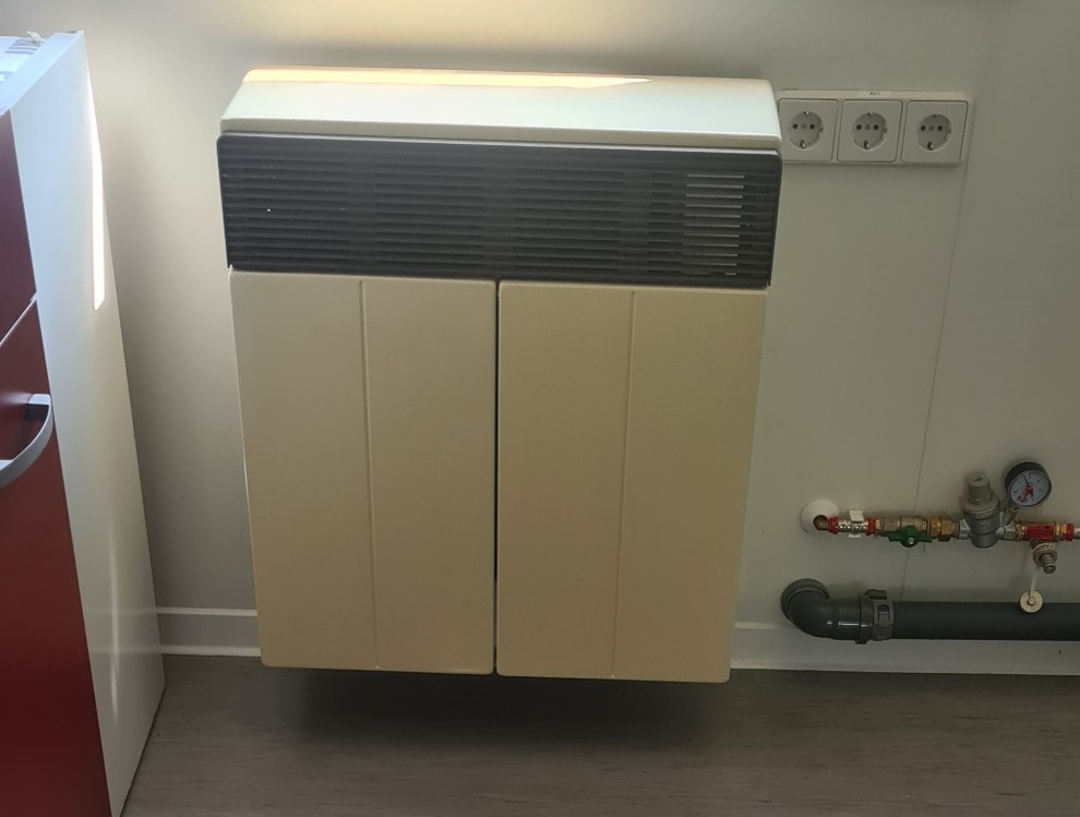 Außenwandofen mit 3 KW Leistung